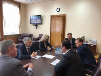 Встреча генерального директора ООО "ОРЭС" с Главой Республики Карелия