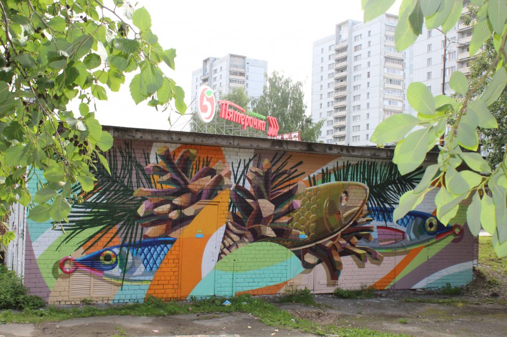  В АО "ОРЭС-Петрозаводск" продолжается реализация яркого проекта "Граффити"!